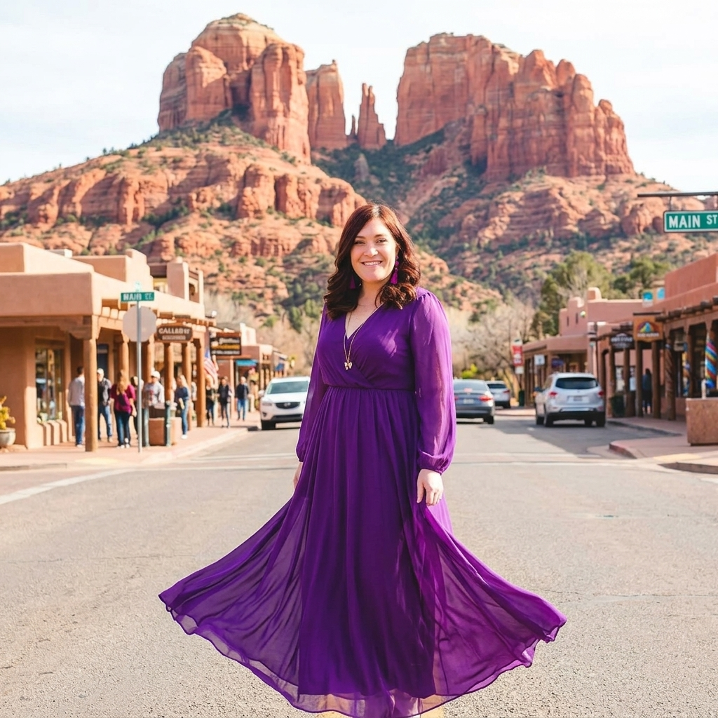 Bridget in Sedona